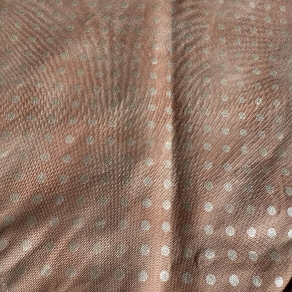 EUC, Canoodle Polka Dot Pattern Dog Bandana, White and Pink, Size M - Picture 6 of 14